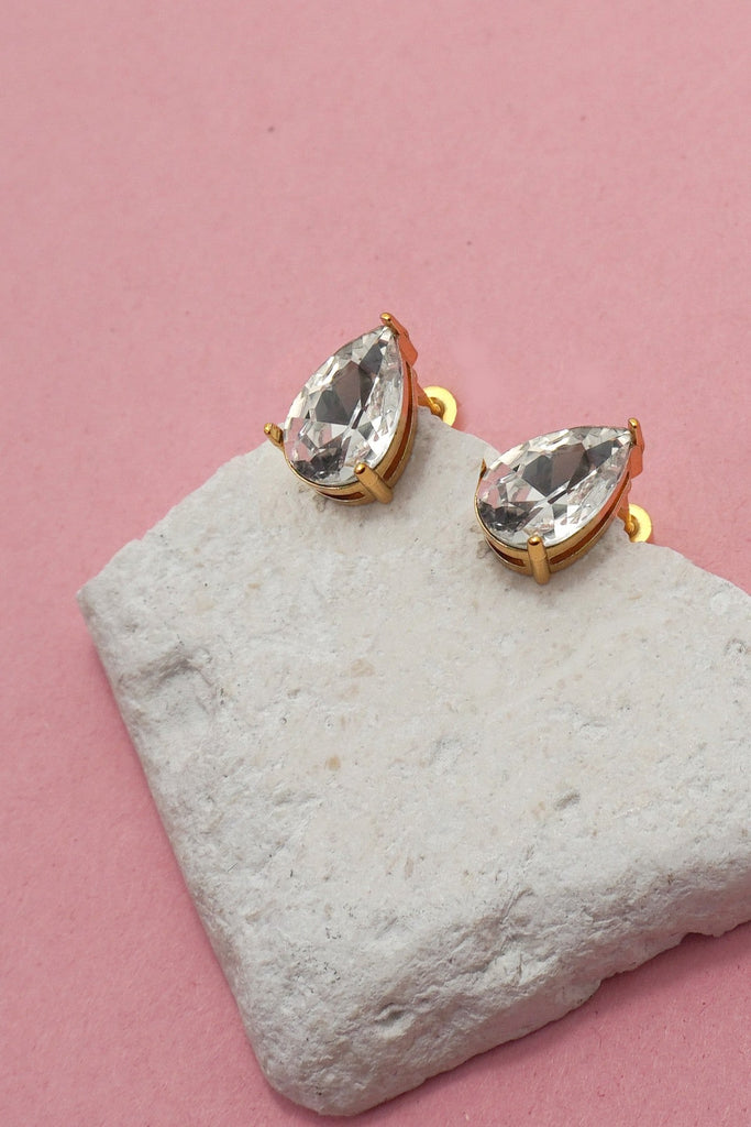 STAINLESS STEEL SCREW BACK POST STUD EARRINGS | 40E473