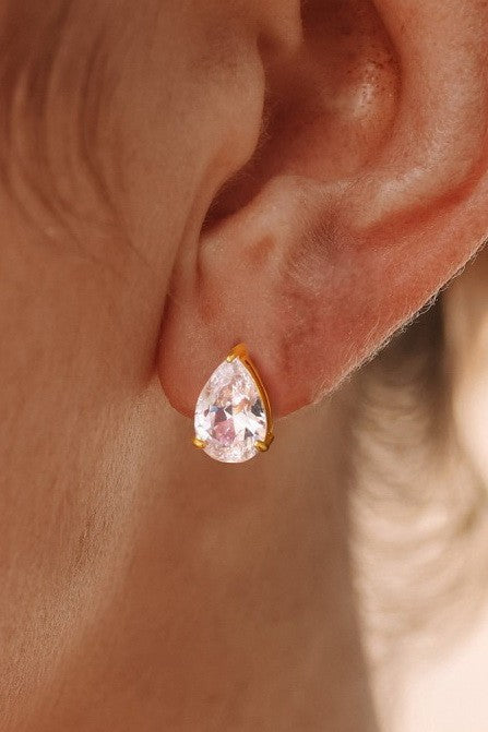 STAINLESS STEEL SCREW BACK POST STUD EARRINGS | 40E473