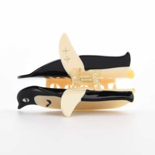 Adorable Penguin Hair Claw Clip | 40H1046