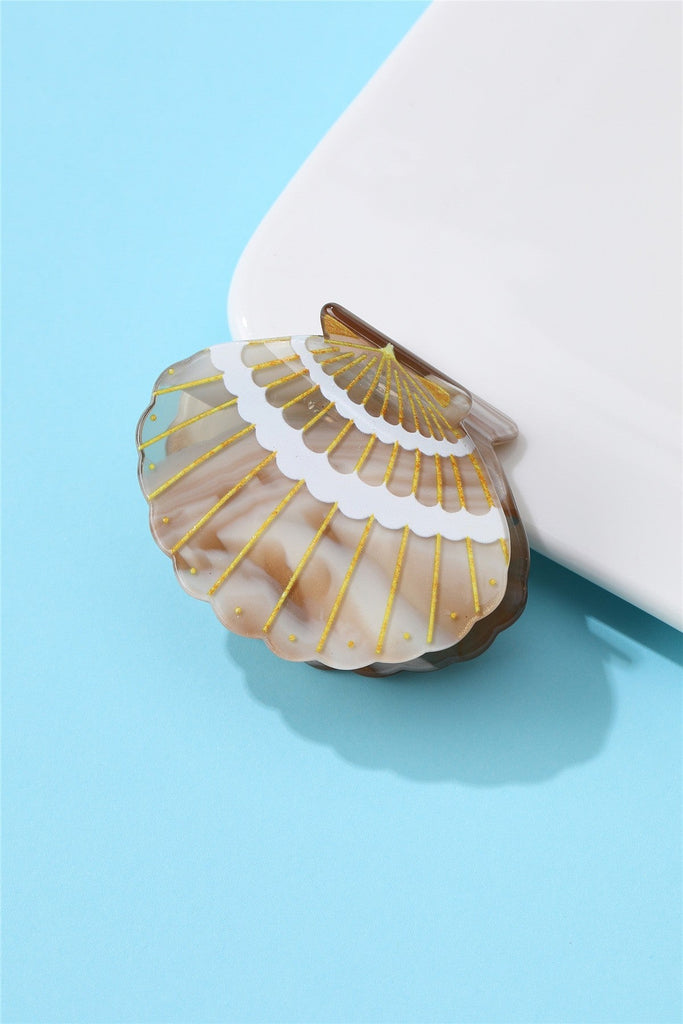 Marbled Seashell Hair Claw Clip | 40H1047