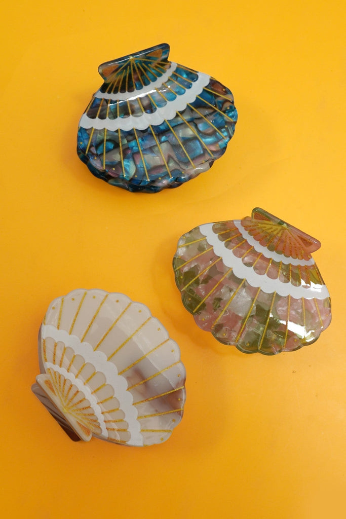 Marbled Seashell Hair Claw Clip | 40H1047