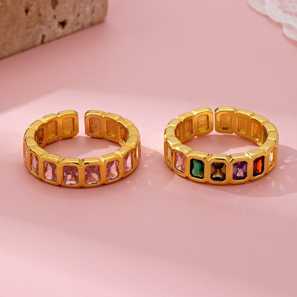 Rhinestone Eternity Band Ring | 80R217