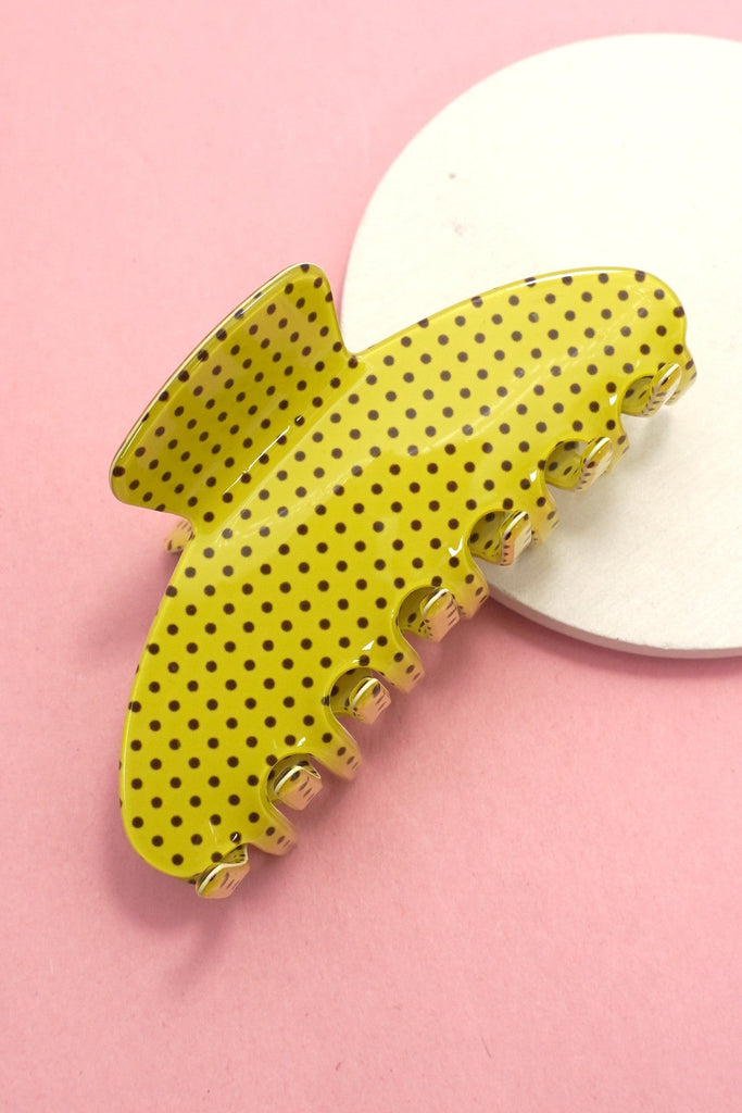 Polka Dot Hair Claw Clip | 40H1052