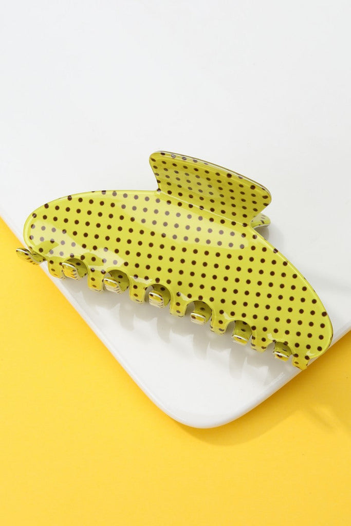 Polka Dot Hair Claw Clip | 40H1052