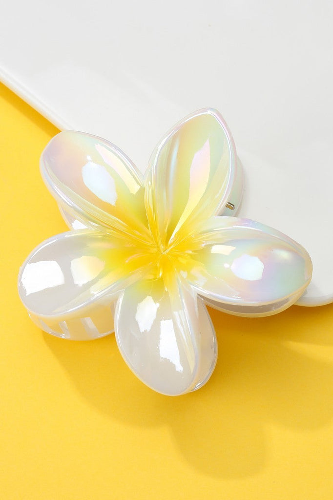 FLOWER POP COLOR HAIR CLAW CLIPS | 40H1051