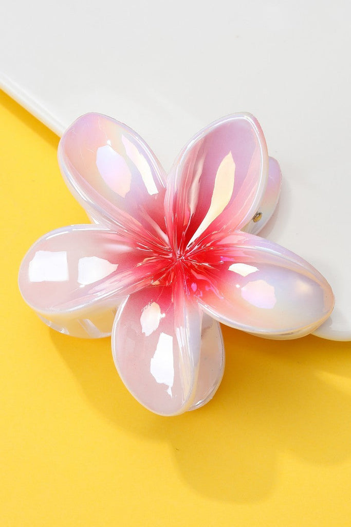 FLOWER POP COLOR HAIR CLAW CLIPS | 40H1051