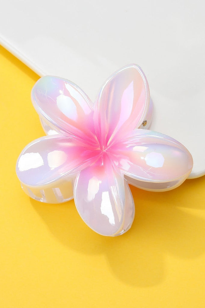 FLOWER POP COLOR HAIR CLAW CLIPS | 40H1051