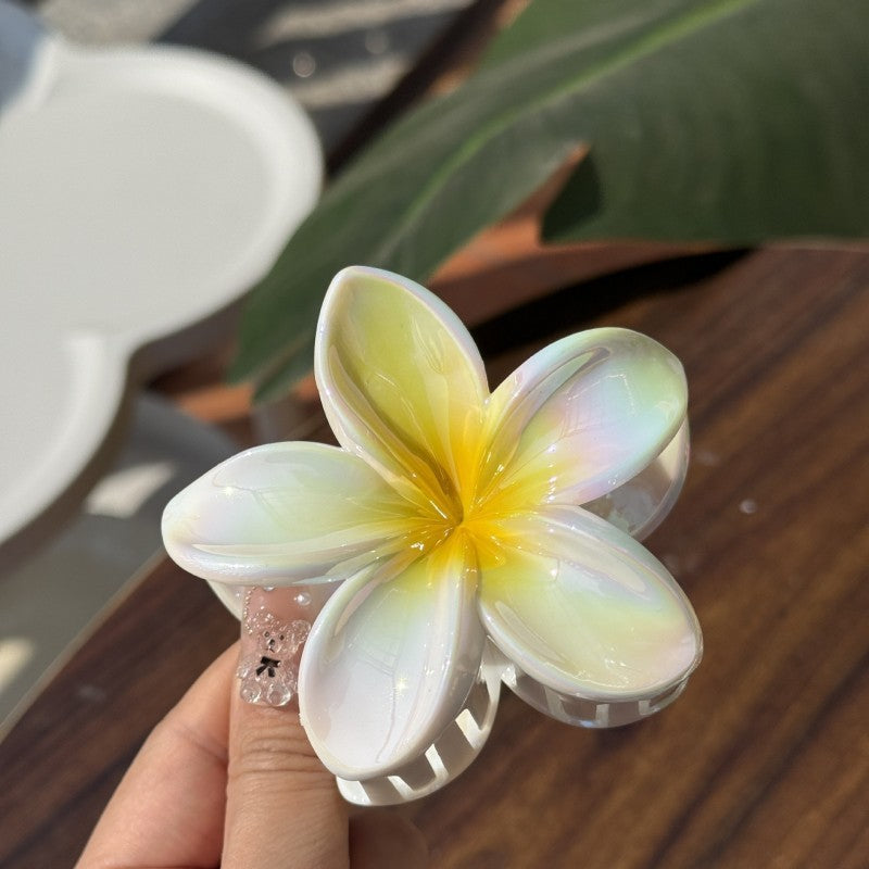 FLOWER POP COLOR HAIR CLAW CLIPS | 40H1051