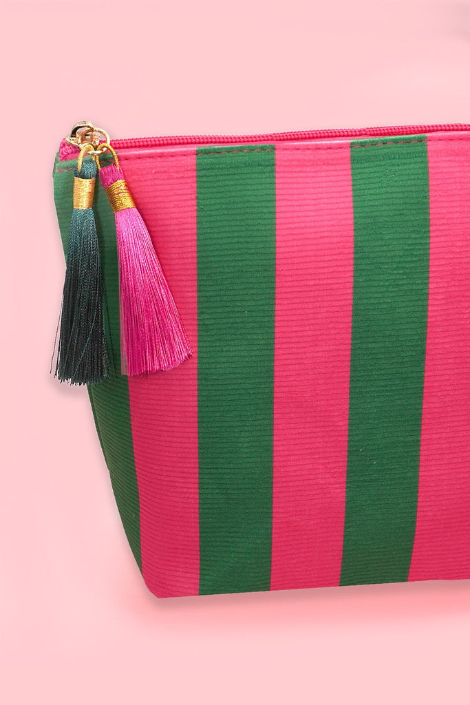 Striped Tassel Makeup Pouch | 40P598
