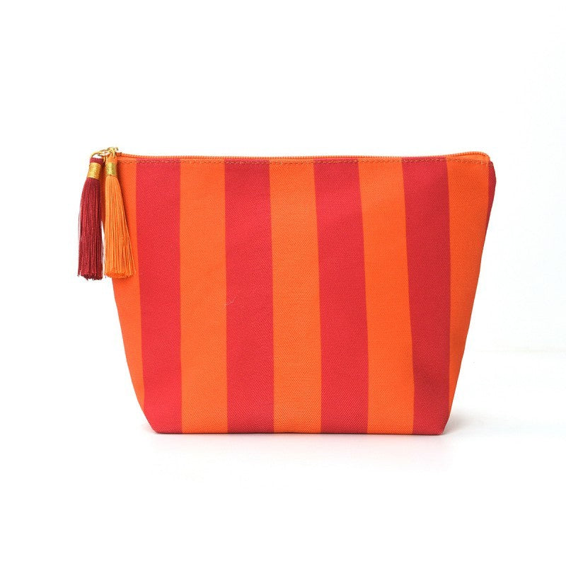 Striped Tassel Makeup Pouch | 40P598