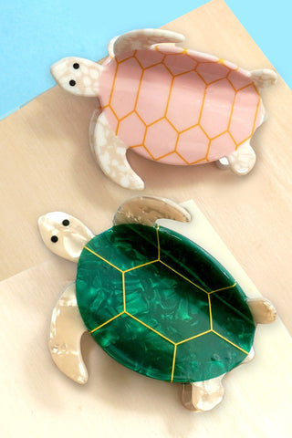 Adorable Tortoise Turtle Hair Claw Clips | 40H1061