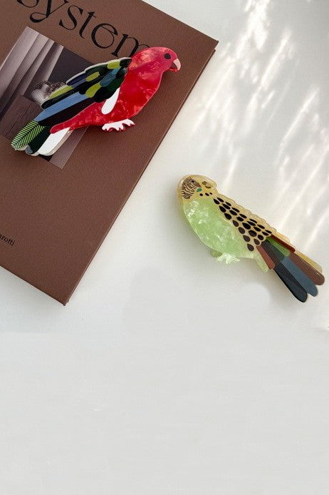 Whimsical Bird Shaped Acetate Hair Claw Clips | 40H1070