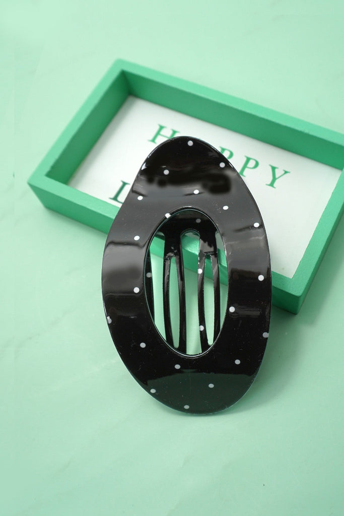 Jumbo Lay Flat Oval Hair Claw Clips Secure Styling | 40H1050