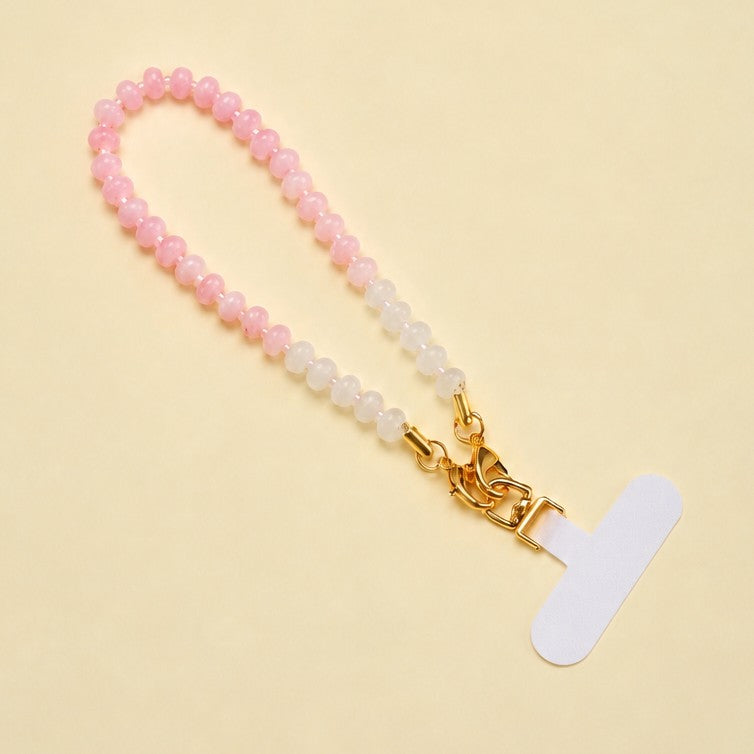Ombré and Rainbow Beaded Lanyard | 40CA102
