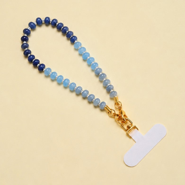 Ombré and Rainbow Beaded Lanyard | 40CA102