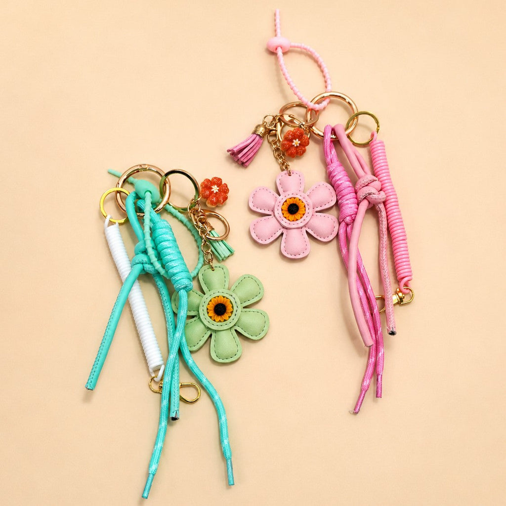 BAG CHARM KEY CHAIN - FLOWER ROPE | 40KC169