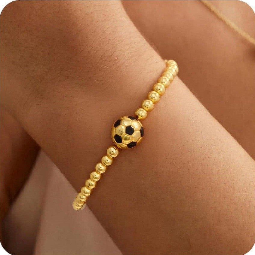 GAME DAY FOOTBALL BASEBALL BALL CHAIN BRACELET | 40B5255