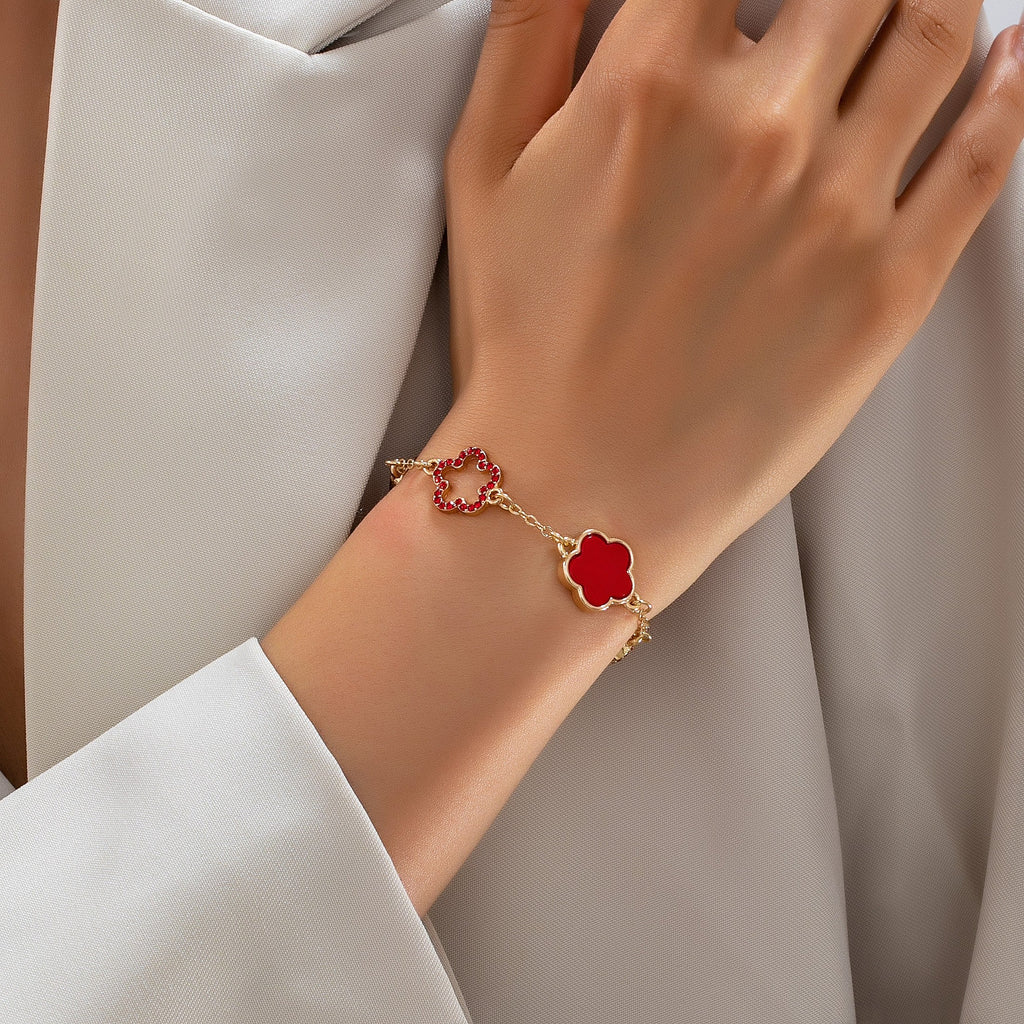 Clover Inspired Floral Bracelet | 80B1811