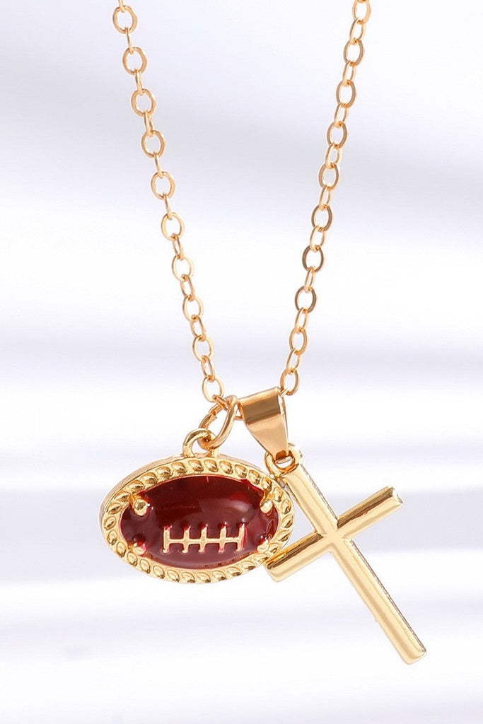 Gameday Sports Enthusiast Cross Necklace | 40NK9711