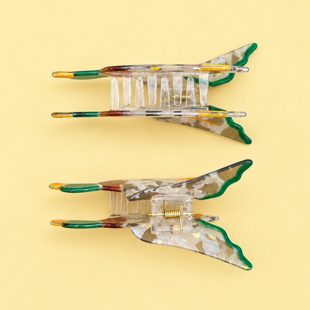 Flying Mallard Duck Hair Claw Clips | 40H1242