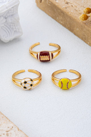 Gameday Adjustable Football Soccer Softball Ring | 80R280