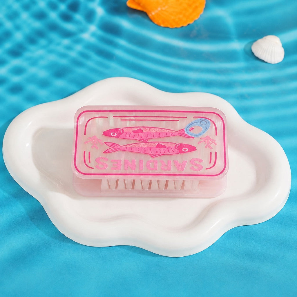 Retro Gourmet Sardine Tin Hair Claw Clip | 40H1097
