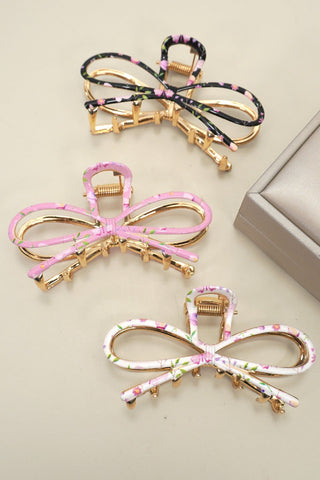Botanical Floral Coquette Clip Hair Claw Clips | 40H1102