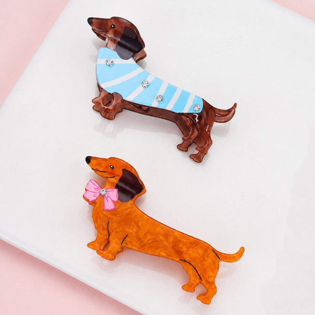 JUMBO DOG HAIR CLAW CLIPS | 40H1108