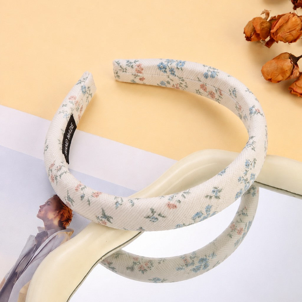 FLORAL PUFFED HEADBAND | 40HB205