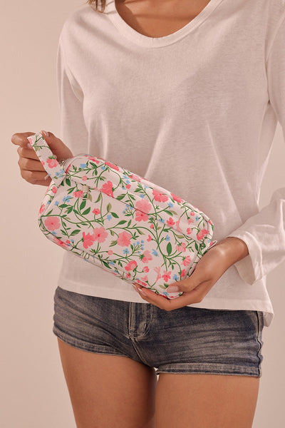 BOTANICAL FLORAL COSMETIC POUCH BAG | 40P629
