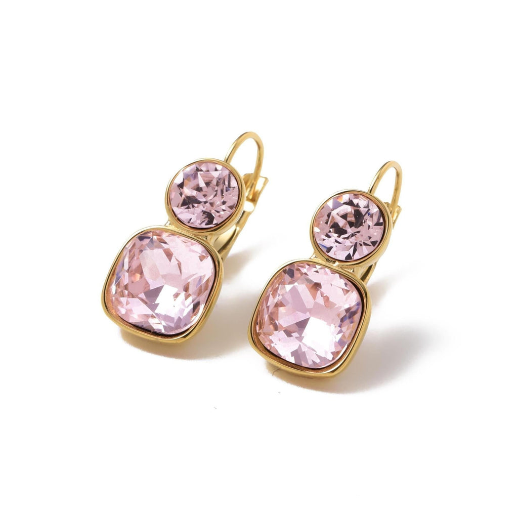 STAINLESS STEEL TARNISH FREE RHINESTONE EARRINGS | 40E529