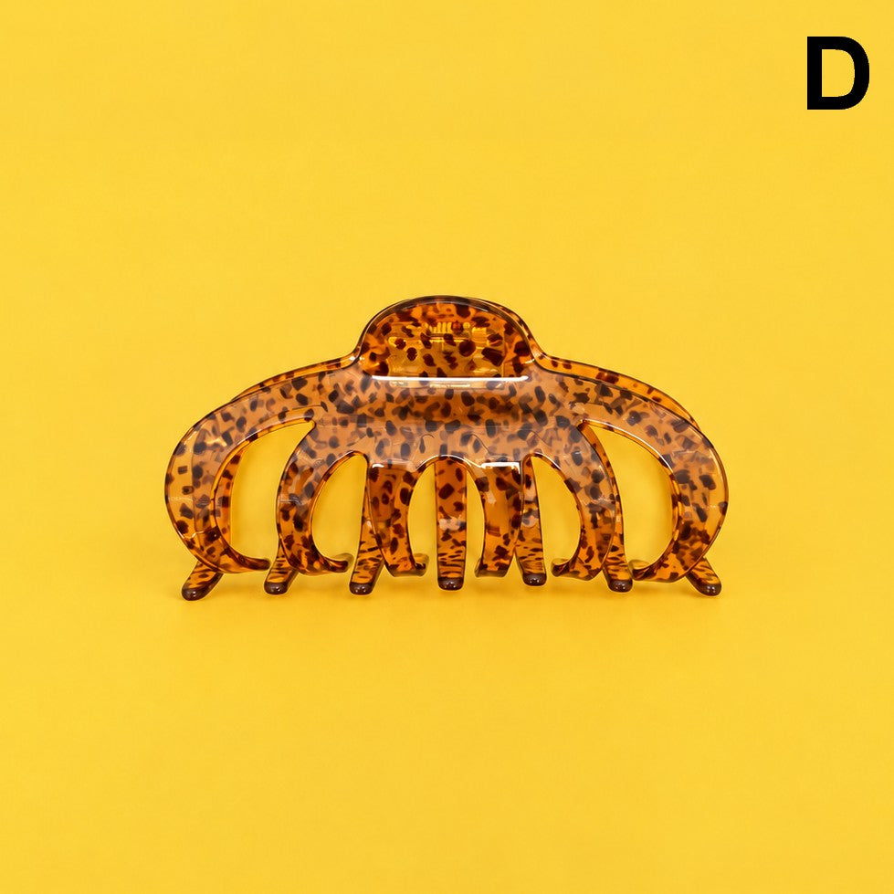 Large Curved Octopus-Inspired Hair Claw Clips | 40H1223