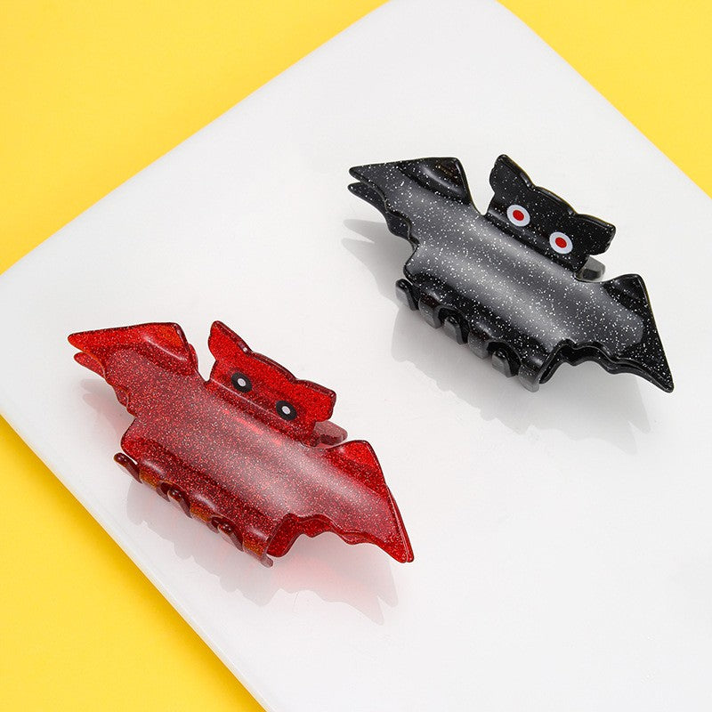 LARGE HALLOWEEN BAT HAIR CLAW CLIPS | 40H1146