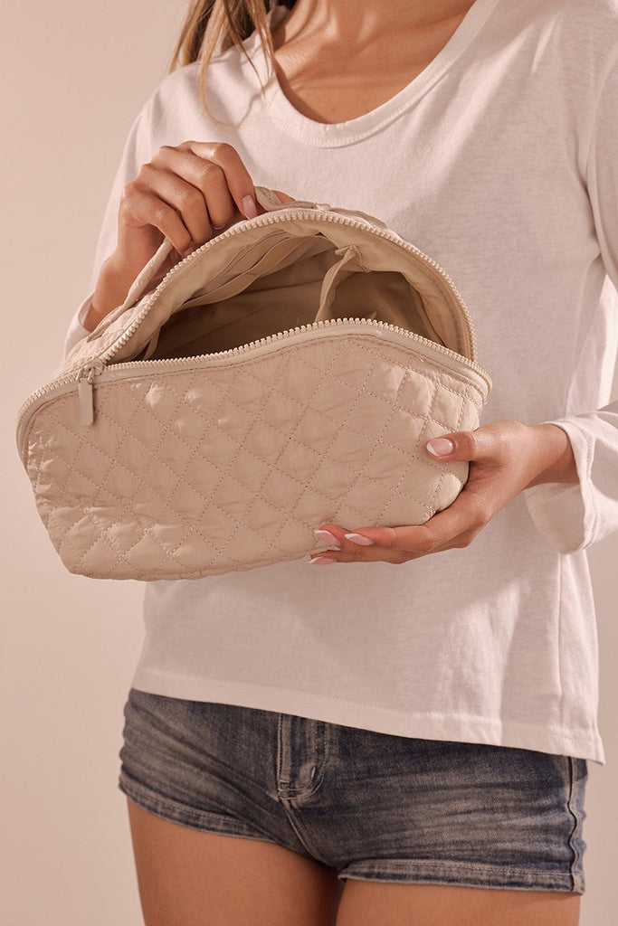 OPEN FLAT COSMETIC MAKEUP POUCH BAG SET | 40P634