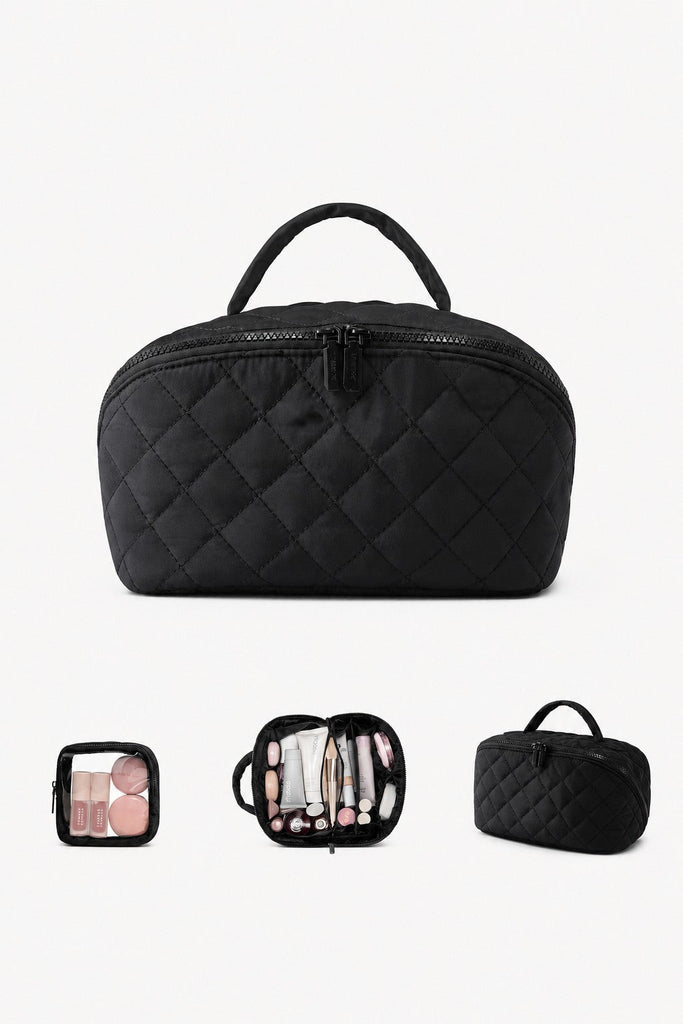 OPEN FLAT COSMETIC MAKEUP POUCH BAG SET | 40P634