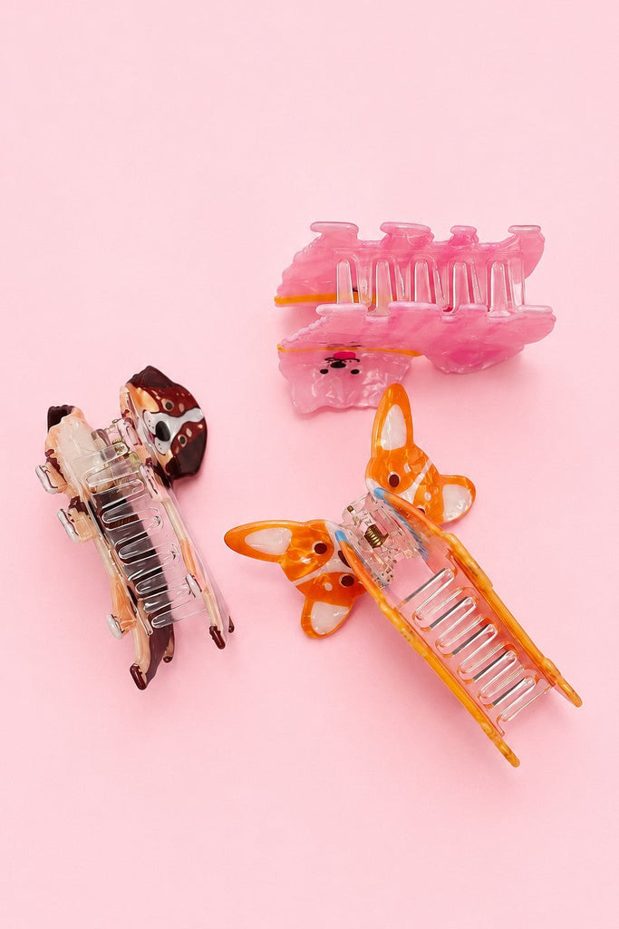 TRENDING JUMBO DOG HAIR CLAW CLIPS | 40H1166