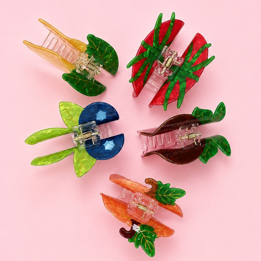 Cellulose Acetate Fruit Hair Claw Clip | 40H1174
