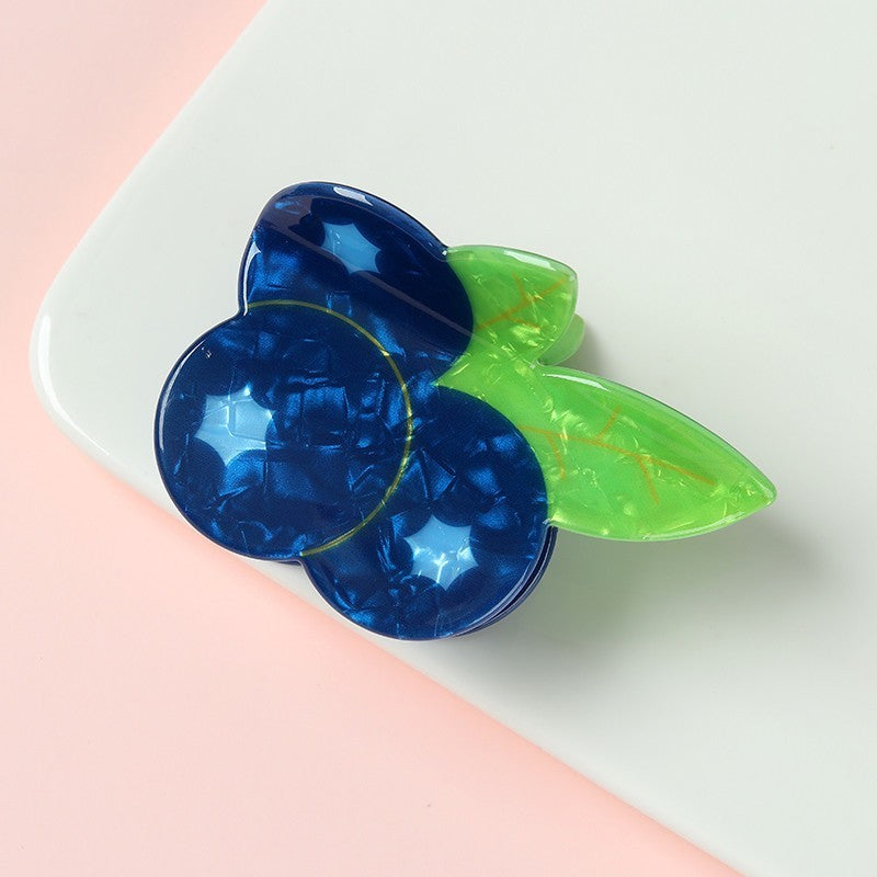 Cellulose Acetate Fruit Hair Claw Clip | 40H1174
