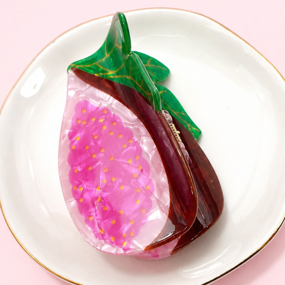 Cellulose Acetate Fruit Hair Claw Clip | 40H1174