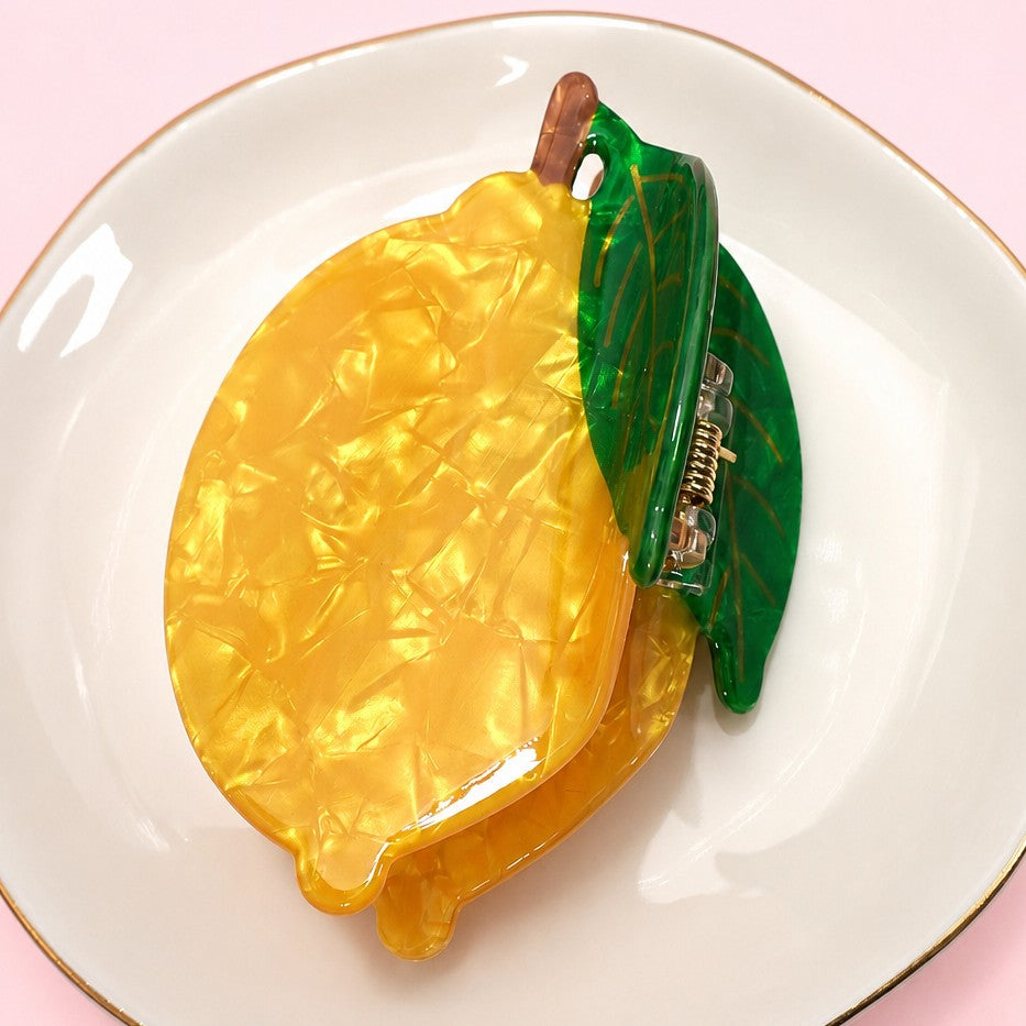Cellulose Acetate Fruit Hair Claw Clip | 40H1174