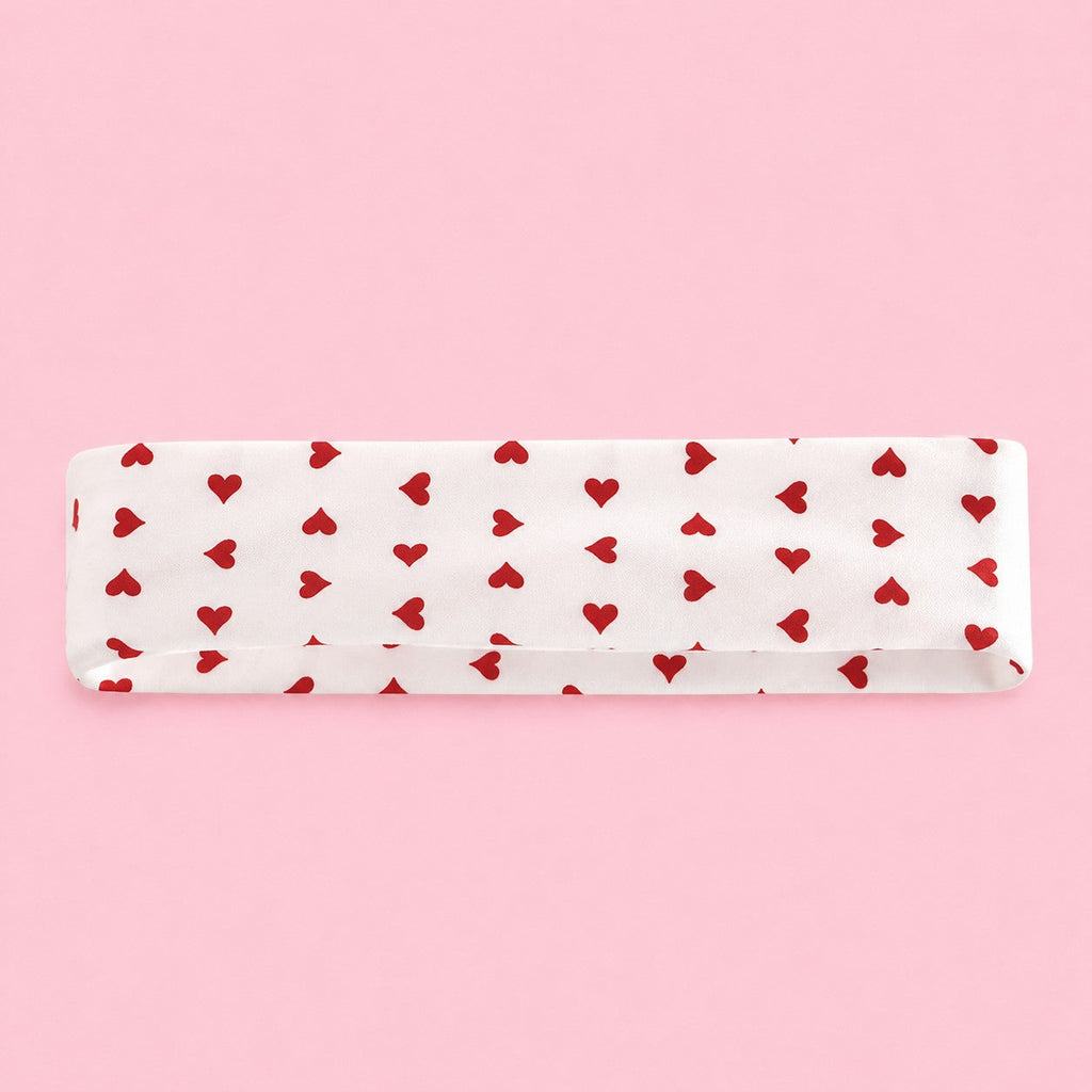 Stripe Heart Printed Yoga Headband 2-pc Set| 40HWP601-Pack 2