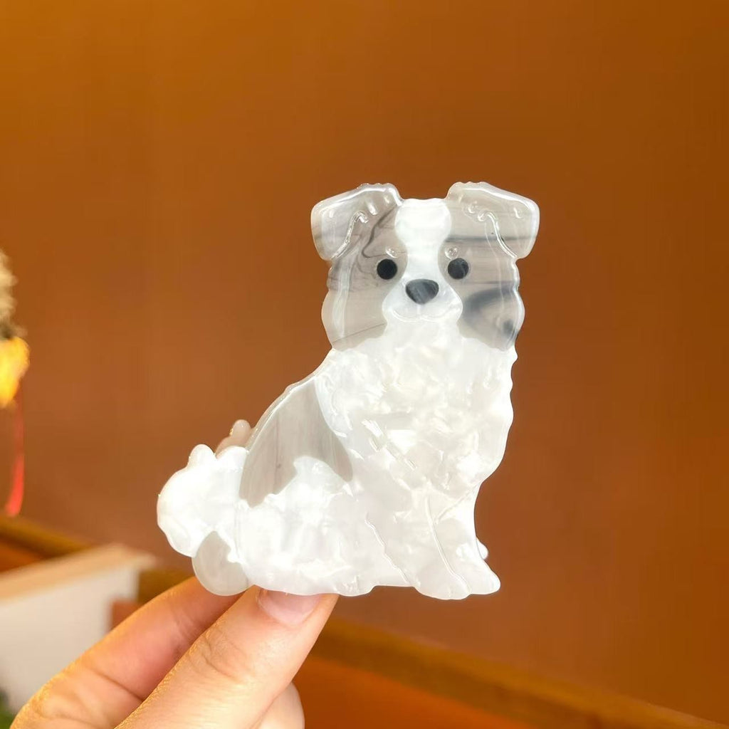 CUTE DOG HAIR CLAW CLIPS | 40H1183