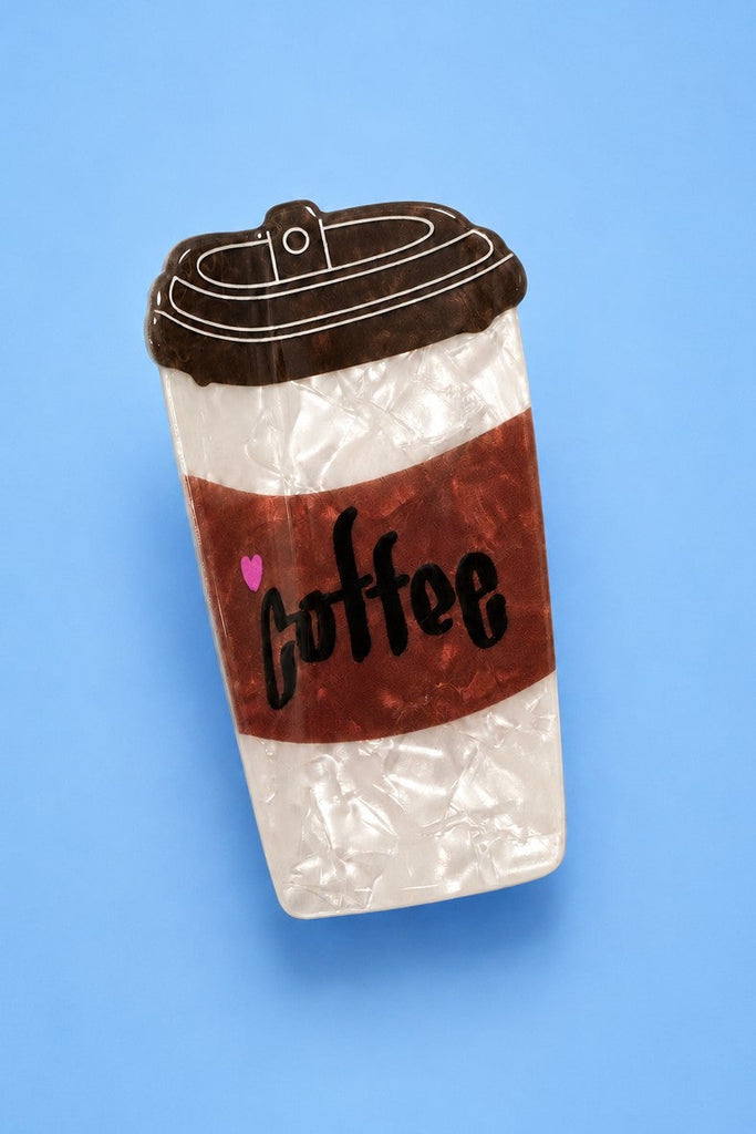 ICED COFFEE CUP HAIR CLAW CLIP | 40H1189