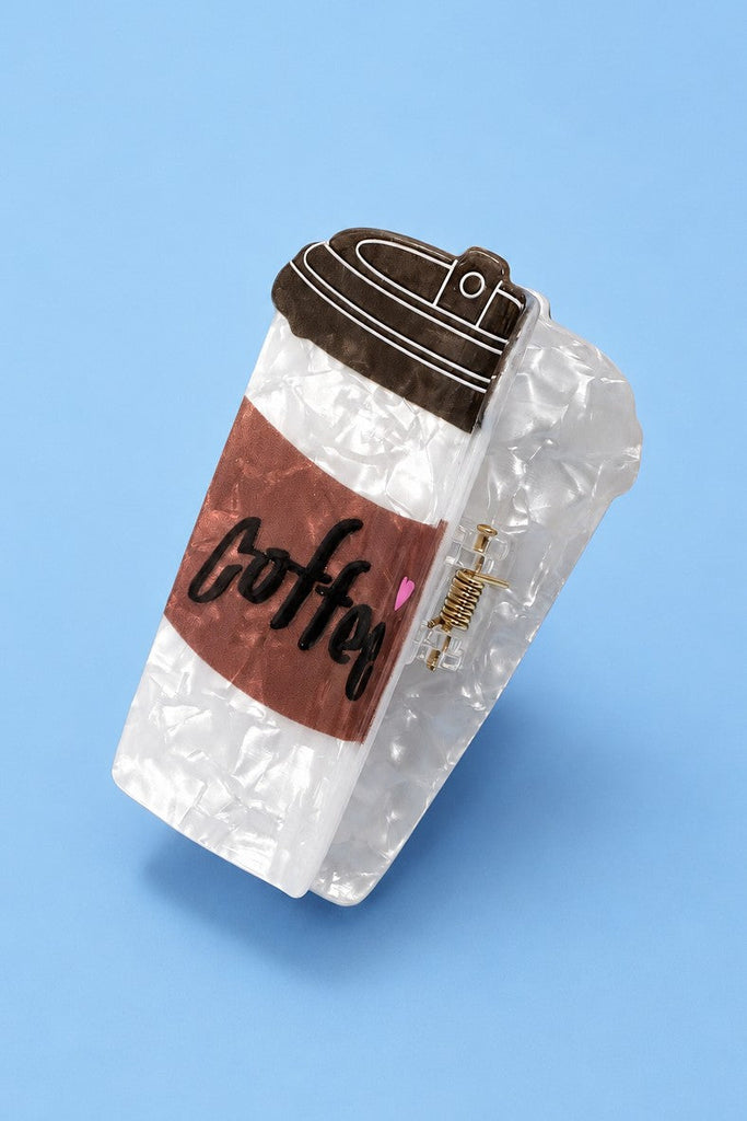 ICED COFFEE CUP HAIR CLAW CLIP | 40H1189