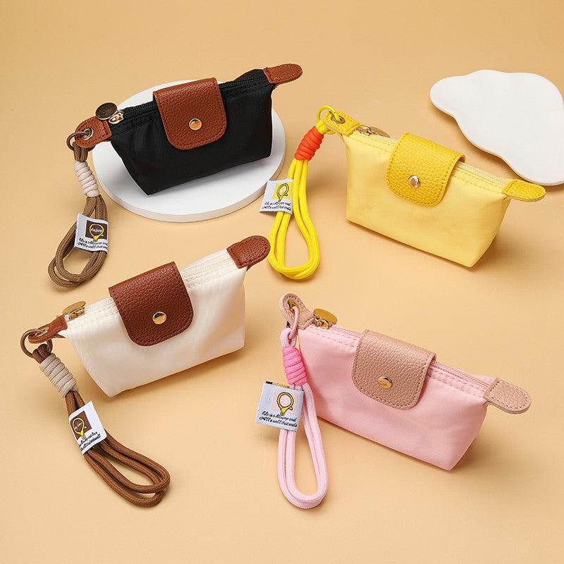Mini Flap Coin Pouch Wristlet Keychains  | 40KC198