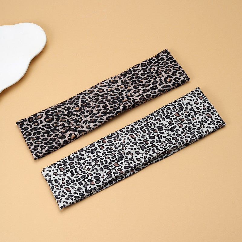 Classic Animal Leopard Headband 2-Pc Set | 40HWP607
