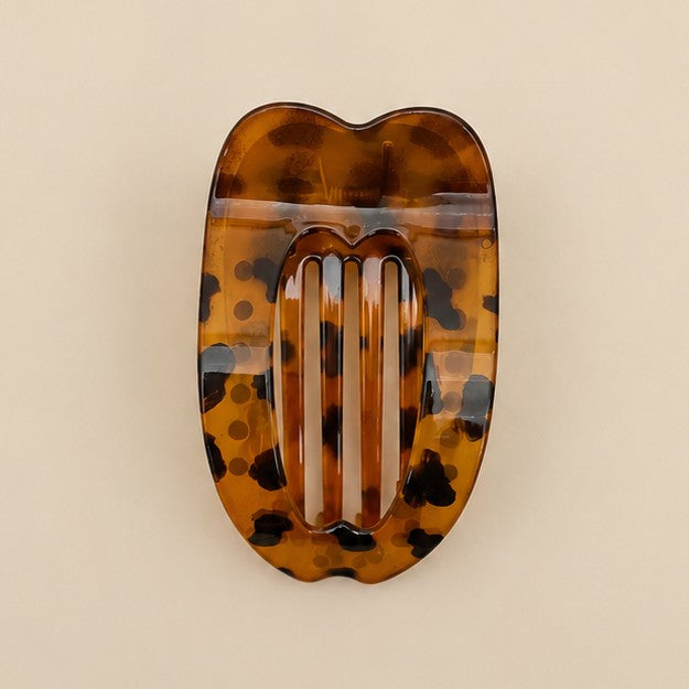 Oversized Oval French Lay Flat Hair Claw Clips | 40H1216