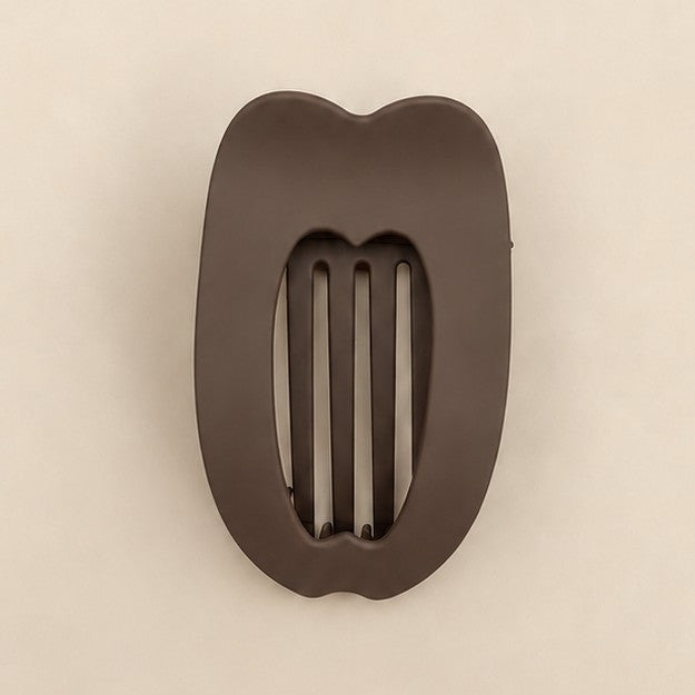 Oversized Oval French Lay Flat Hair Claw Clips | 40H1216