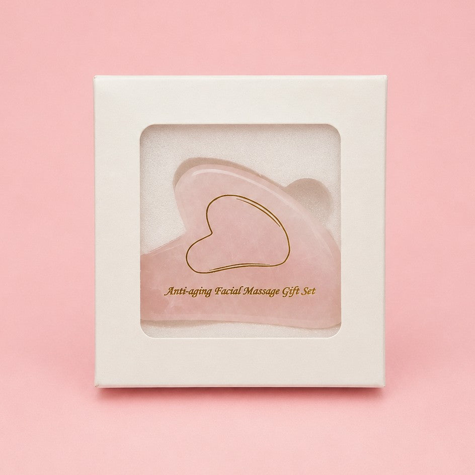 Heart-Shaped Gua Sha Facial Sculpting Tool | 40GS631