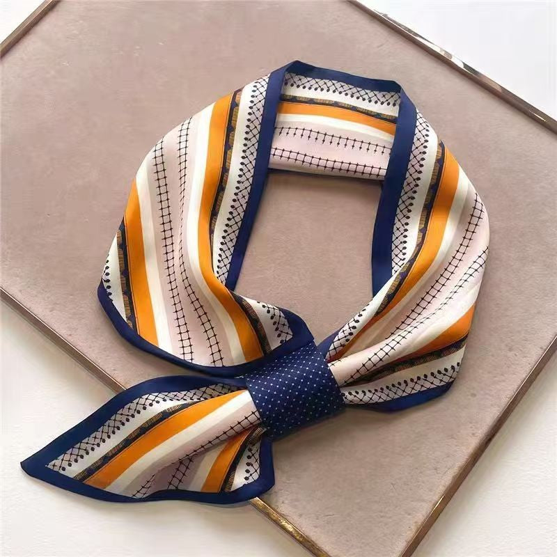 Mixed Print Scarf with Loop | 40SC754